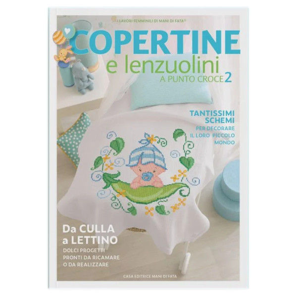 Rivista Mani di Fata - Copertine e Lenzuolini a Punto Croce 2